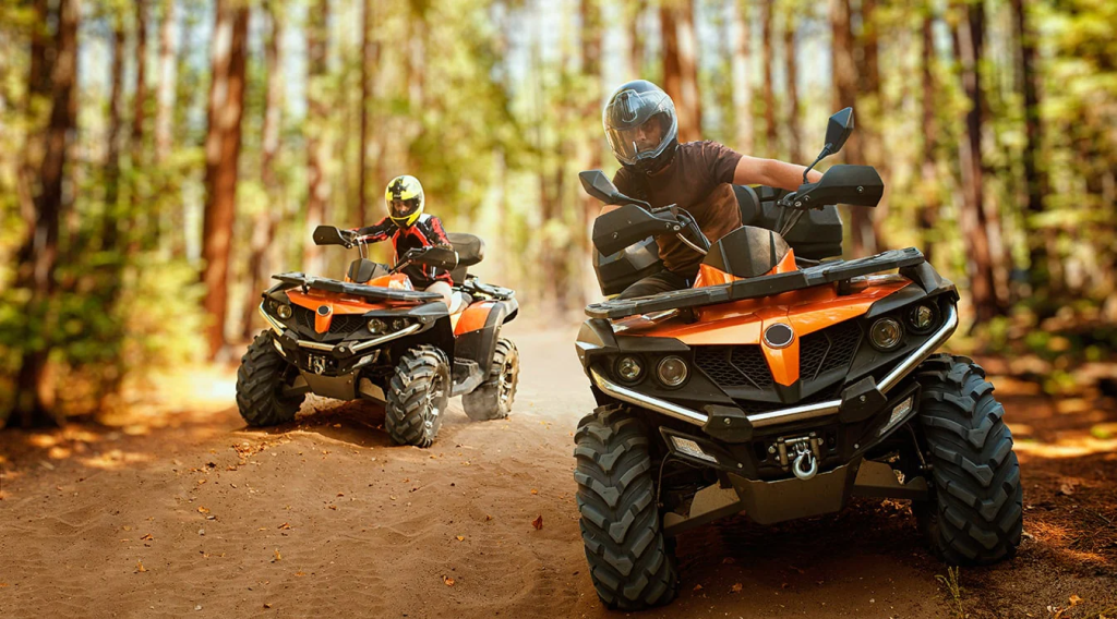 A photo of an ATV.
