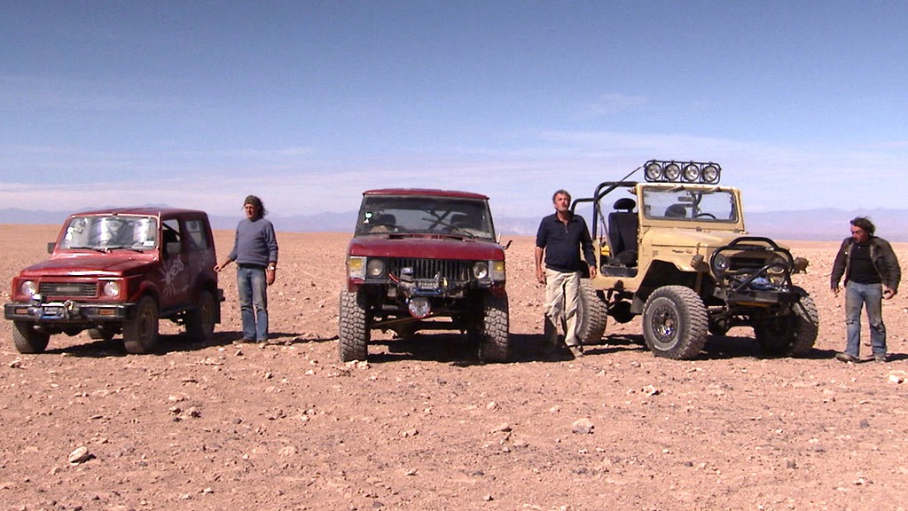 eremy Clarkson, Richard Hammond and James May’s previous adventures in Botswana