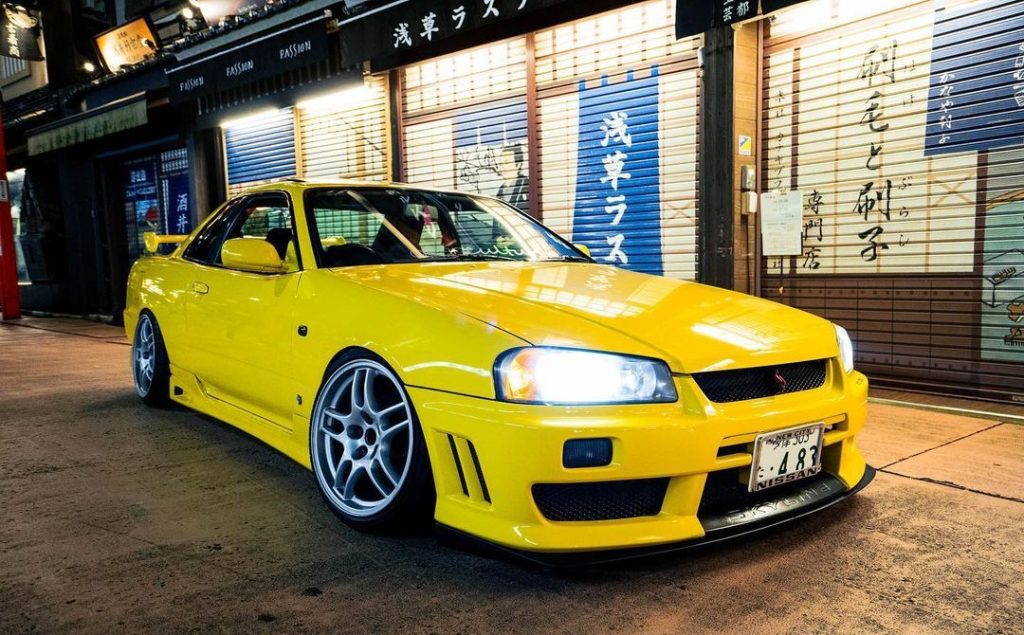 A photo of Nissan R344 GTT.