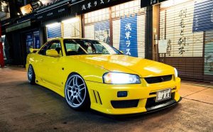 A photo of Nissan R344 GTT.