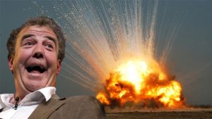 Jeremy Clarkson blows up his own house.