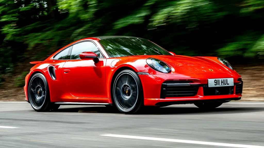 The new Porsche 911 Turbo.