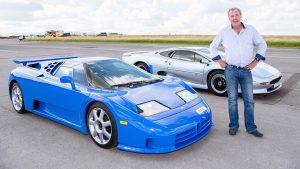 The photo shows Jeremy Clarkson.