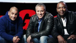Matt LeBlanc, Chris Harris and Rory Reid