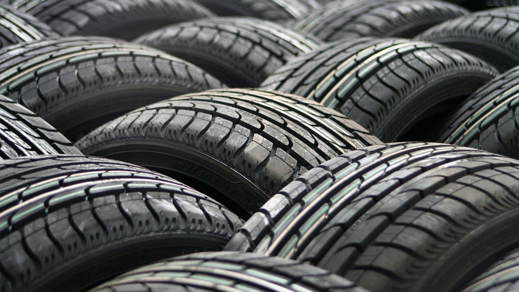 A photo of tyre pressure
