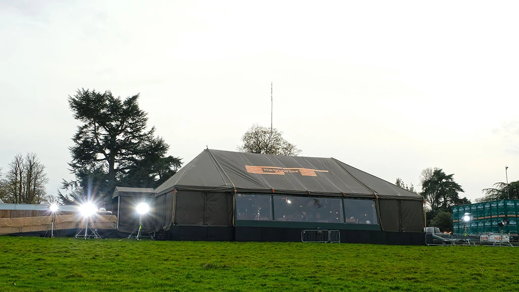 The Grand Tour Tent.