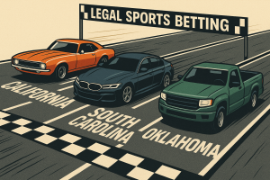 Legal sports betting CA, SC, OK