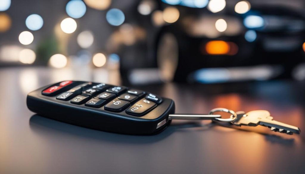 Vehicle Theft Prevention Key Fob
