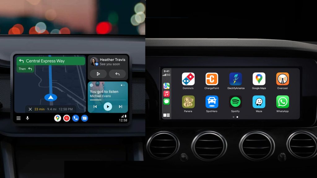 Android Auto vs Apple iPlay