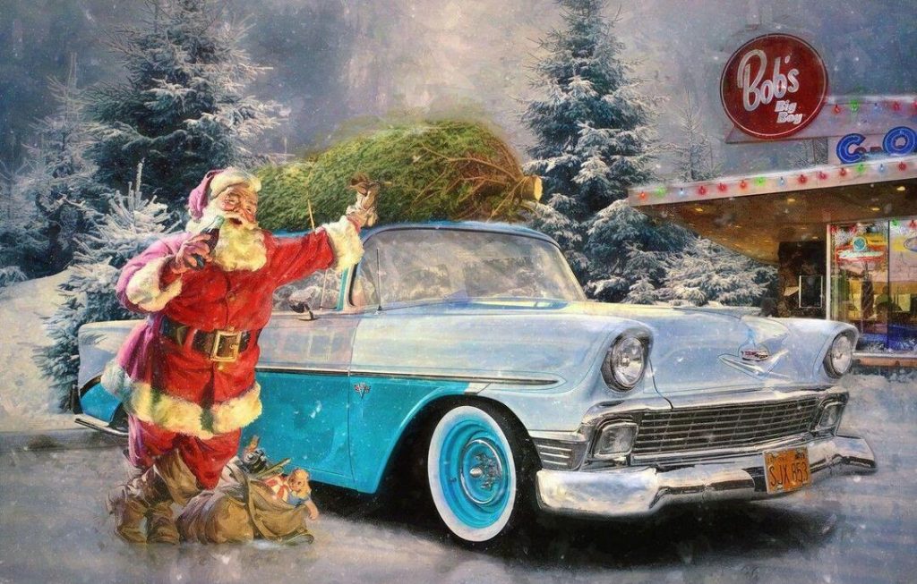Christmas Car Ad