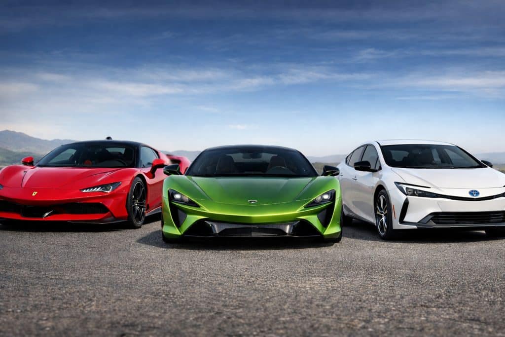 3 cars