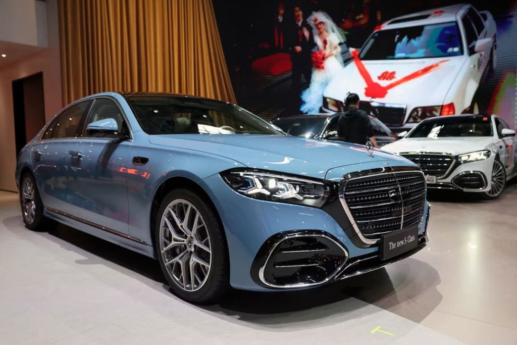 mercedes benz in china