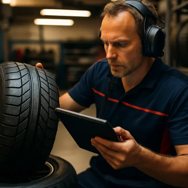 INDYCAR Tire Regulations analysis with pit crew preparing slick tires