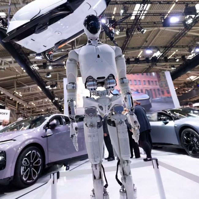 robot humanoid xpeng cars